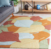 Safavieh Easy Care ECR304P Rust / Green Area Rug Room Scene Feature