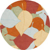 Safavieh Easy Care ECR304P Rust / Green Area Rug Round