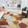 Safavieh Easy Care ECR304P Rust / Green Area Rug Room Scene Feature