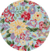 Safavieh Easy Care ECR306L Blue / Pink Area Rug Round