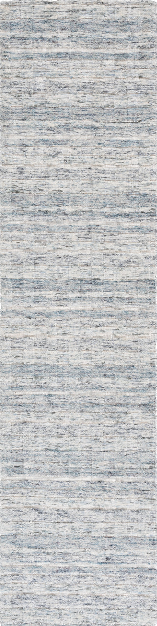 Safavieh Element ELM501G Light Grey / Teal Area Rug Runner