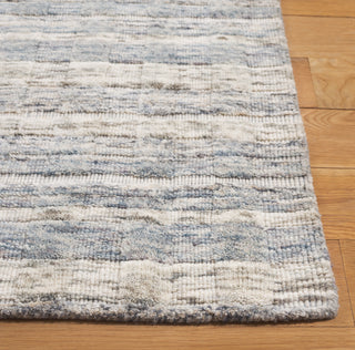 Safavieh Element ELM501G Light Grey / Teal Area Rug Detail