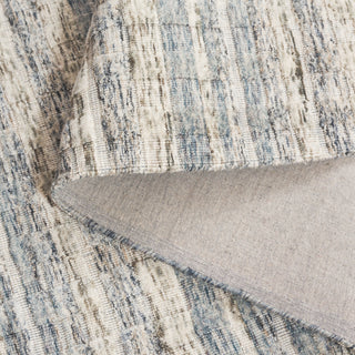 Safavieh Element ELM501G Light Grey / Teal Area Rug Fold