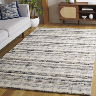 Safavieh Element ELM501N Navy / Ivory Area Rug Room Scene