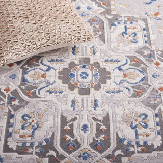 Safavieh Eternal ETL216 Grey / Blue Rust Area Rug