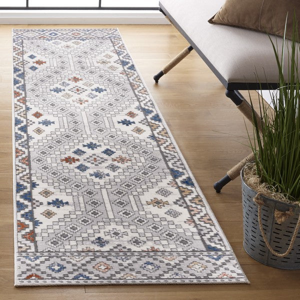 Safavieh Eternal ETL224 Grey / Ivory Area Rug Room Scene Feature