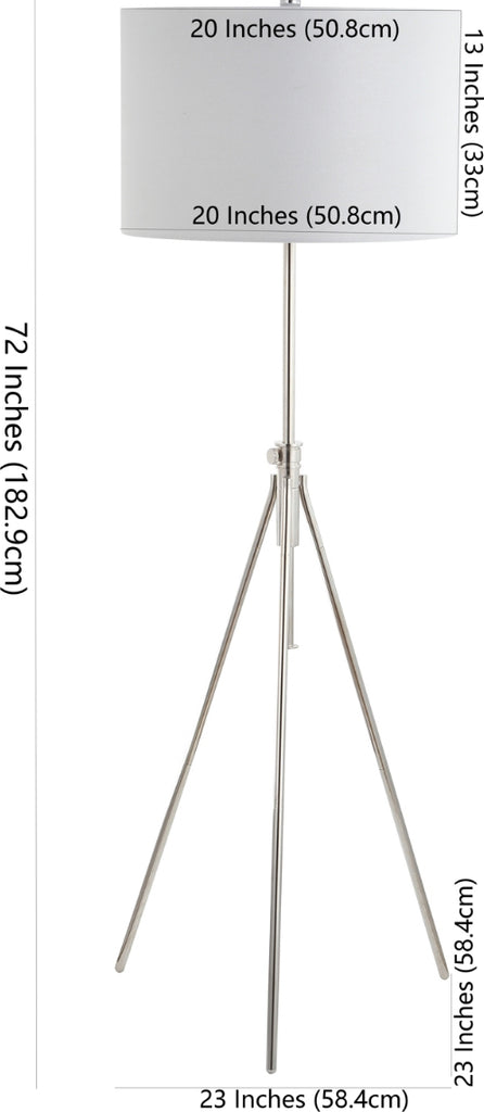 Safavieh Cipriana FLL4007B Silver / White Lamp main image