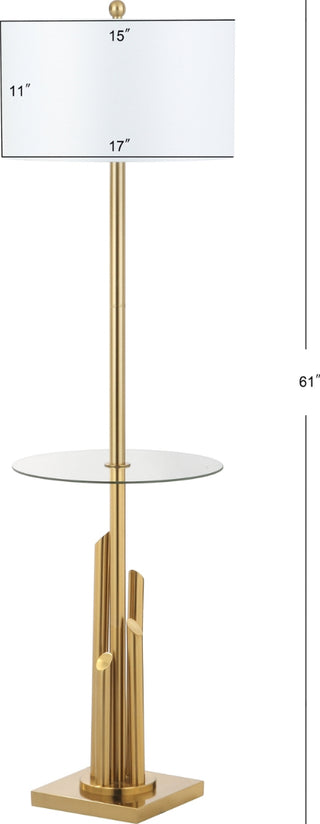 Safavieh Ambrosio FLL4009A Brass Lamp main image