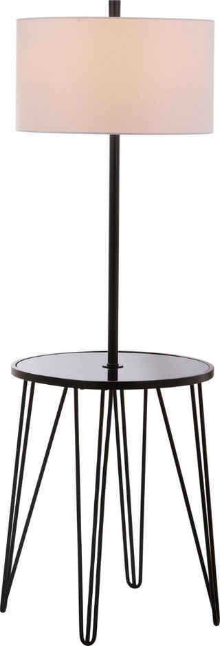 Safavieh Ciro FLL4010A Black / White Lamp Main On