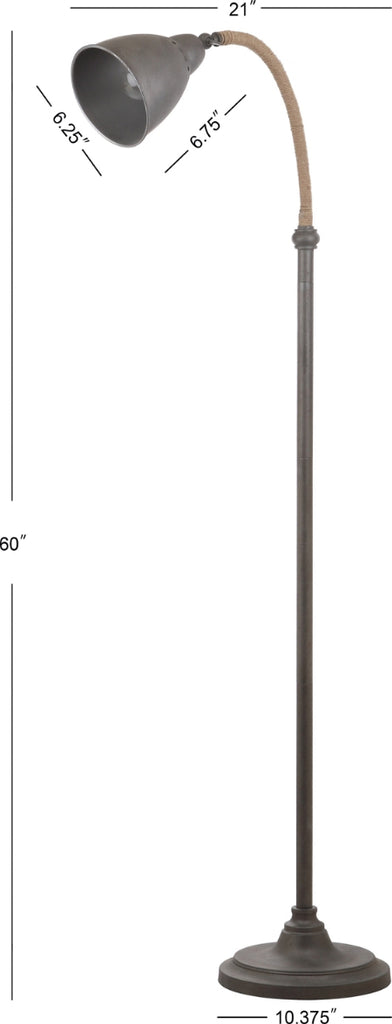 Safavieh Naldo FLL4011A Grey Lamp main image