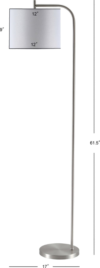 Safavieh Rafin FLL4033A Nickle Lamp main image