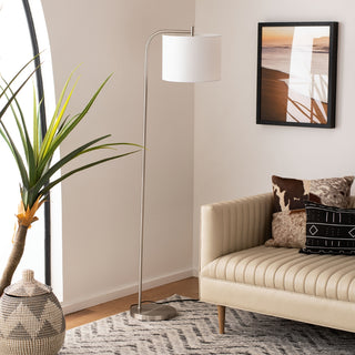 Safavieh Rafin FLL4033A Nickle Lamp Room Scene On Feature