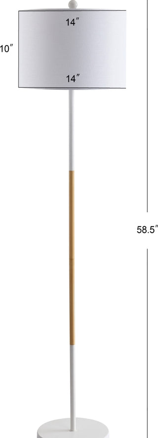 Safavieh Melrose FLL4034A White Lamp main image