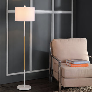 Safavieh Melrose FLL4034A White Lamp Room Scene On Feature
