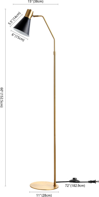 Safavieh Grania FLL4042A Gold / Black Lamp main image