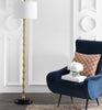 Safavieh Kolten FLL4045A Brass Lamp Room Scene Off Feature