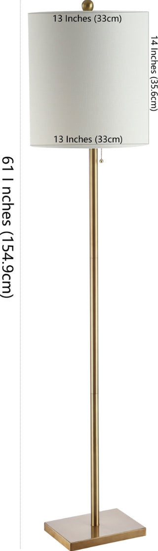 Safavieh Octavius FLL4055A Brass Lamp main image