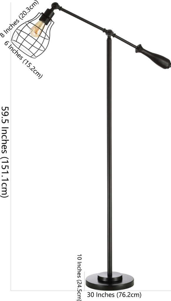 Safavieh Brice FLL4061A Black Lamp main image