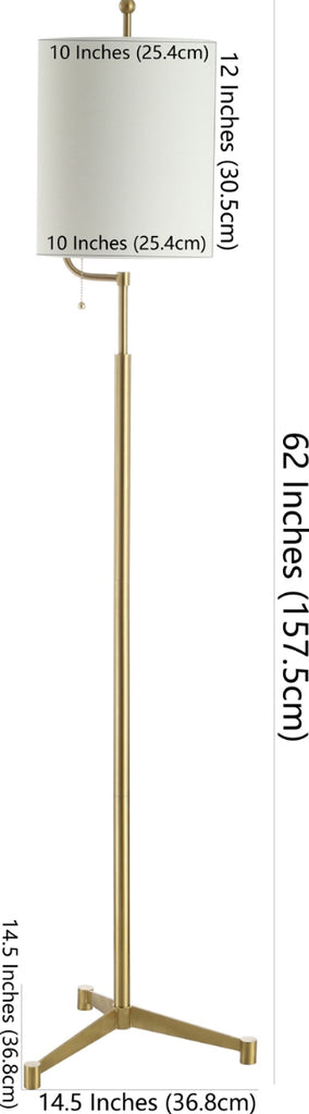 Safavieh Ezekiel FLL4063A Brass Lamp main image