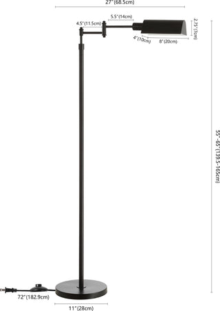 Safavieh Watson FLL4064A Oil Rub Bronze Lamp main image