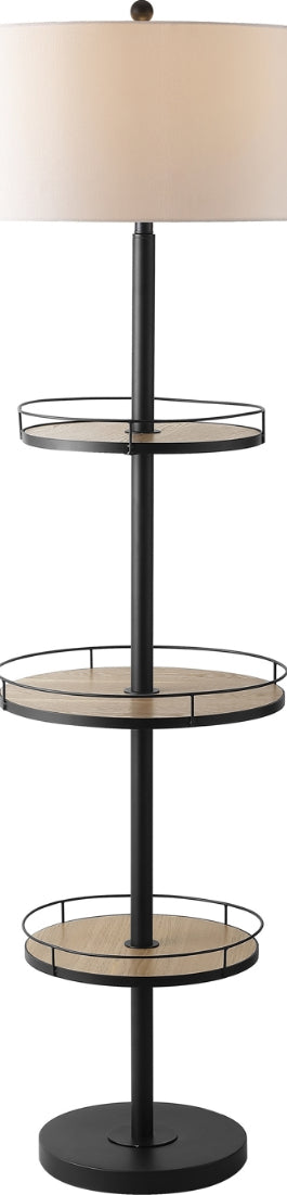 Safavieh Bello FLL4078A Black Lamp Main On