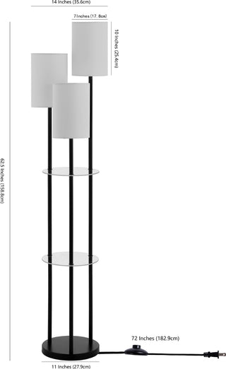 Safavieh Soren FLL4096A Black Lamp main image