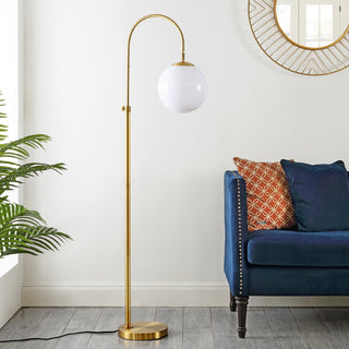 Safavieh Hamil FLL4103A Gold Lamp Room Scene Off Feature