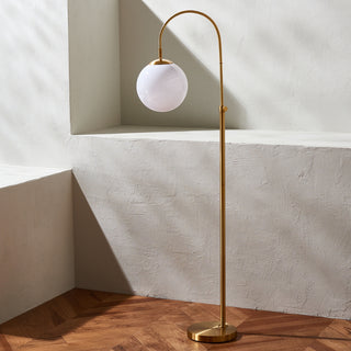 Safavieh Hamil FLL4103A Gold Lamp Room Scene Off Feature