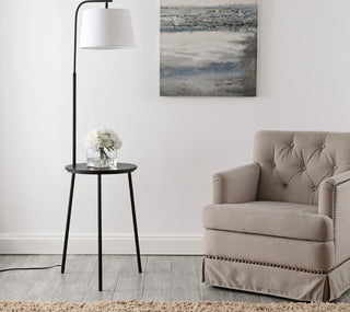 Safavieh Eion FLL4116A Black Lamp Room Scene Off Feature