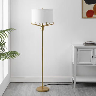 Safavieh Elaria FLL4117B Gold Lamp Room Scene Off Feature