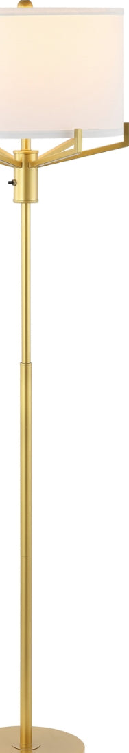 Safavieh Elaria FLL4117B Gold Lamp Main On