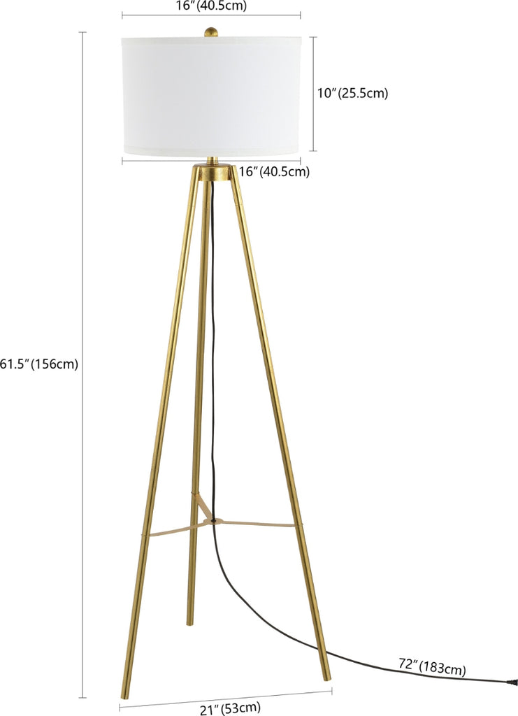 Safavieh Falco FLL4118A Gold Lamp main image