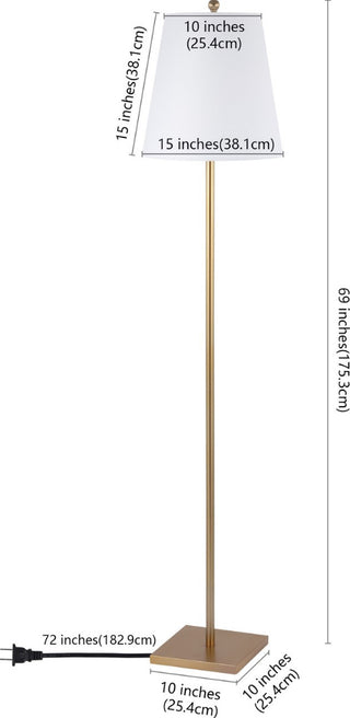 Safavieh Geralt FLL4123B Gold Lamp main image