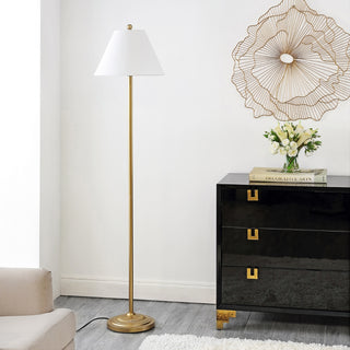 Safavieh Hallie FLL4124B Gold Lamp Room Scene Off Feature