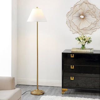 Safavieh Hallie FLL4124B Gold Lamp Room Scene On Feature
