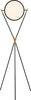 Safavieh Rana FLL4129A Black / Gold Lamp Main On