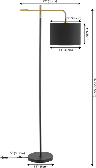 Safavieh Thera FLL4130A Black Lamp main image