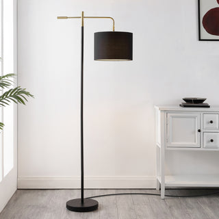 Safavieh Thera FLL4130A Black Lamp Room Scene On Feature
