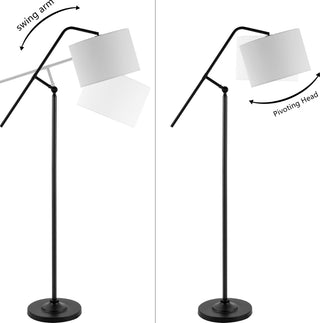 Safavieh Newbrook FLL4131A Black Lamp Main On