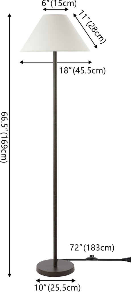 Safavieh Zaire FLL4132A Black Lamp main image