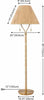 Safavieh Nola FLL4140A Natural / Gold Lamp main image
