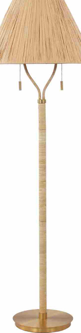 Safavieh Nola FLL4140A Natural / Gold Lamp Main Off