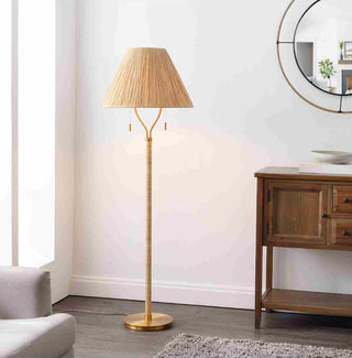 Safavieh Nola FLL4140A Natural / Gold Lamp Room Scene On Feature