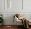 Safavieh Troilus FLL7005A Gold / White Marble Lamp Room Scene Off Feature