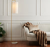 Safavieh Troilus FLL7005A Gold / White Marble Lamp Room Scene On Feature