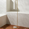 Safavieh Troilus FLL7005A Gold / White Marble Lamp Room Scene Off Feature