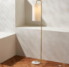 Safavieh Troilus FLL7005A Gold / White Marble Lamp Room Scene On Feature