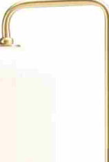 Safavieh Santina FLL7007A Gold / White Marble Lamp Main On