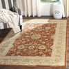 Safavieh Florenteen FLR127 Rust / Ivory Area Rug Room Scene Feature