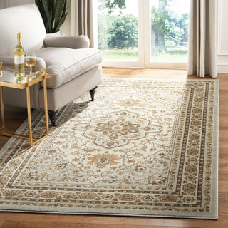 Safavieh Florenteen FLR130 Grey / Ivory Area Rug Room Scene Feature